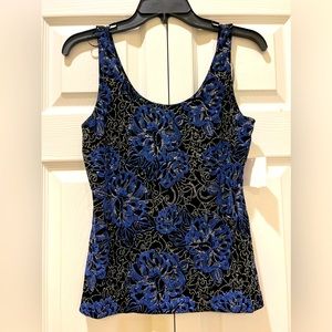 Alex evenings shiny tank top